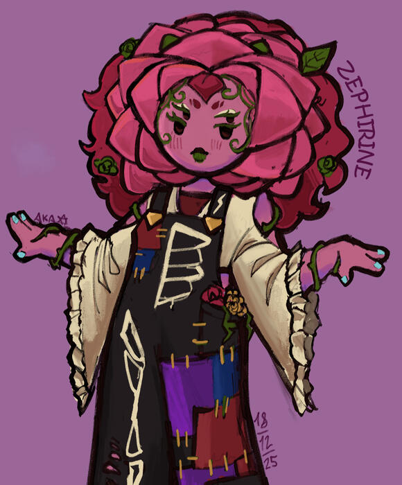 Self-Insert Cartoony Style